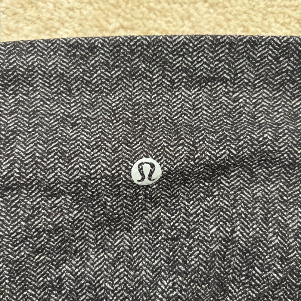 Lululemon Black and White Patterned Leggings